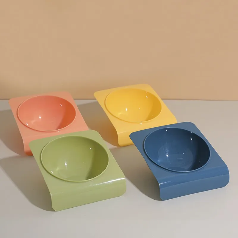 

Pet Dog Food Bowl Water Feeding Bowl Plastic Wheat Stalk Feeder Bowls Color Cat Bowl for Small Medium Dogs Puppy Products
