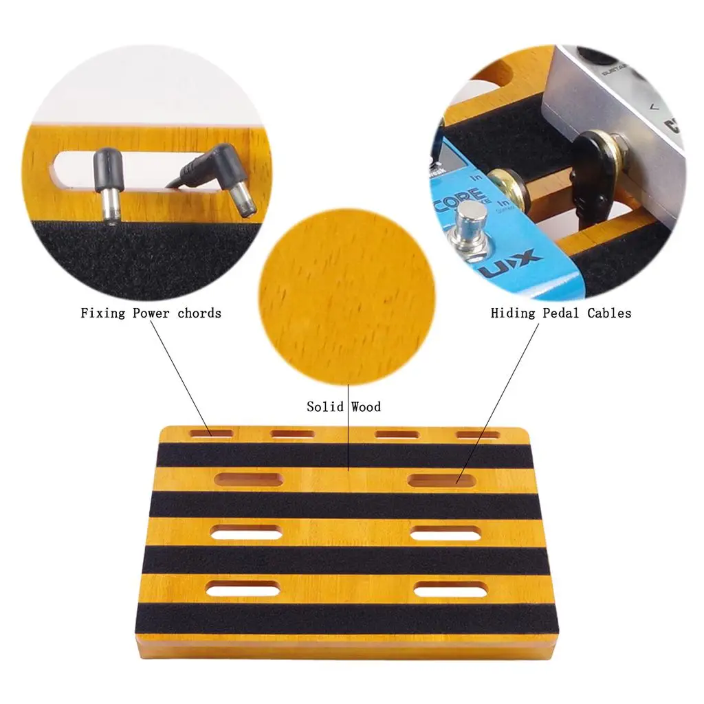 Portable Guitar Effects Pedal Board with Storage Bag Power Supply Mounting Device Hide Power with Tape Guitar Parts
Portable Guitar Effects Pedal Board with Storage Bag Power Supply Mounting Device Hide Power with Tape Guitar Parts