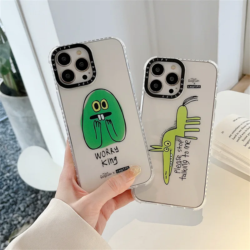 Чехол для iPhone 13 с милым зеленым монстром для iPhone 13 12 mini 11 Pro X XS Max XR 7 8 Plus, прозрачный чехол с длинным ртом под крокодиловую кожу
Чехол для iPhone 13 с милым зеленым монстром для iPhone 13 12 mini 11 Pro X XS Max XR 7 8 Plus, прозрачный чехол с длинным ртом под крокодиловую кожу