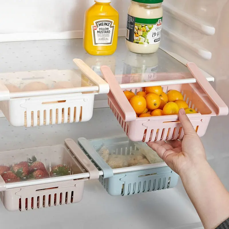 2PCS Fridge Organizer Storage Refrigerator Drawer Box Shelf Holder Pull-out Fruit Egg Food Storage Box Kitchen Accessories
2PCS Fridge Organizer Storage Refrigerator Drawer Box Shelf Holder Pull-out Fruit Egg Food Storage Box Kitchen Accessories