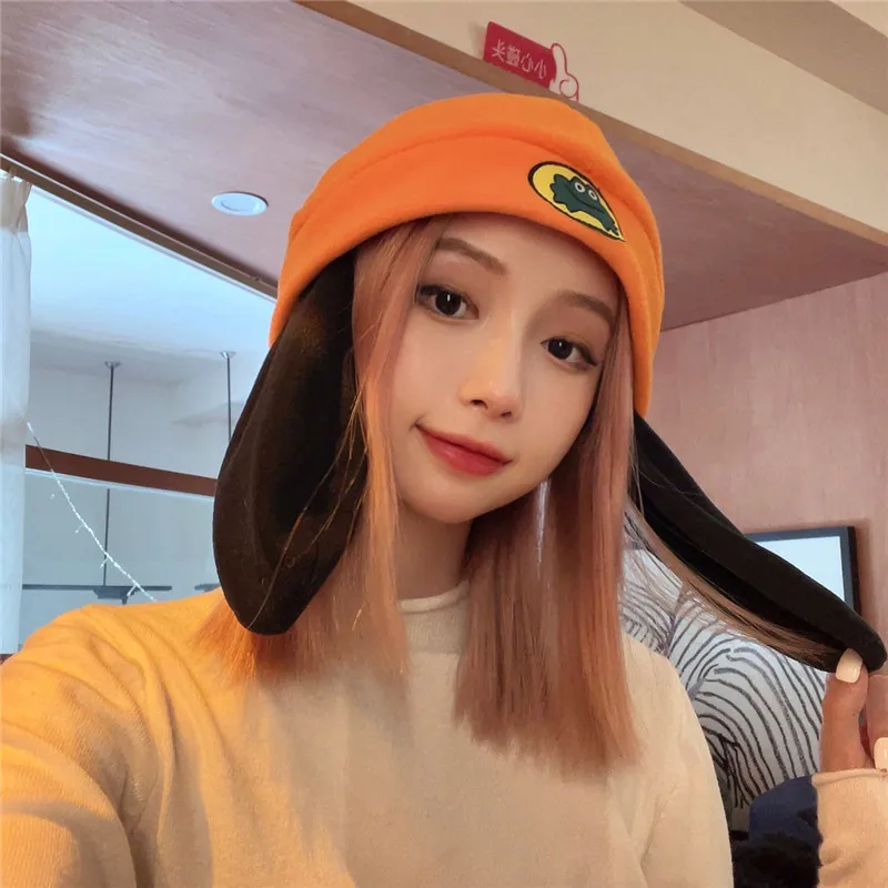 Puppy Ears Plush Hat Cute Little Frog Hats Women Street Funny Hat Winter Warm Beanies Couple Casual Bonnets Animal Skullies
Puppy Ears Plush Hat Cute Little Frog Hats Women Street Funny Hat Winter Warm Beanies Couple Casual Bonnets Animal Skullies