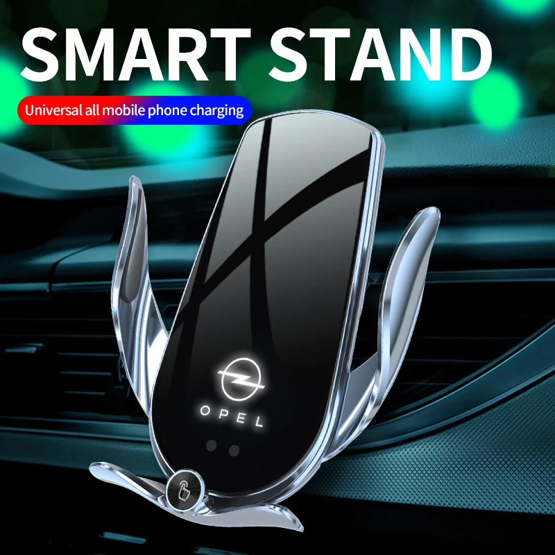 Rotatable Car Mobile Phone Holder Air Outlet Clamp15W Wireless Charger For Opel Emblem Phone Bracket GPS Navigation Accessories
Rotatable Car Mobile Phone Holder Air Outlet Clamp15W Wireless Charger For Opel Emblem Phone Bracket GPS Navigation Accessories