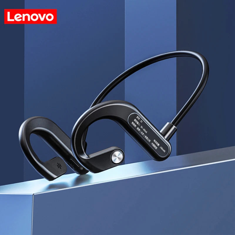 Оригинальные Bluetooth-наушники Lenovo X3 с костной проводимостью, беспроводные наушники, Спортивная гарнитура с микрофоном для езды на велосипеде ...
Оригинальные Bluetooth-наушники Lenovo X3 с костной проводимостью, беспроводные наушники, Спортивная гарнитура с микрофоном для езды на велосипеде ...