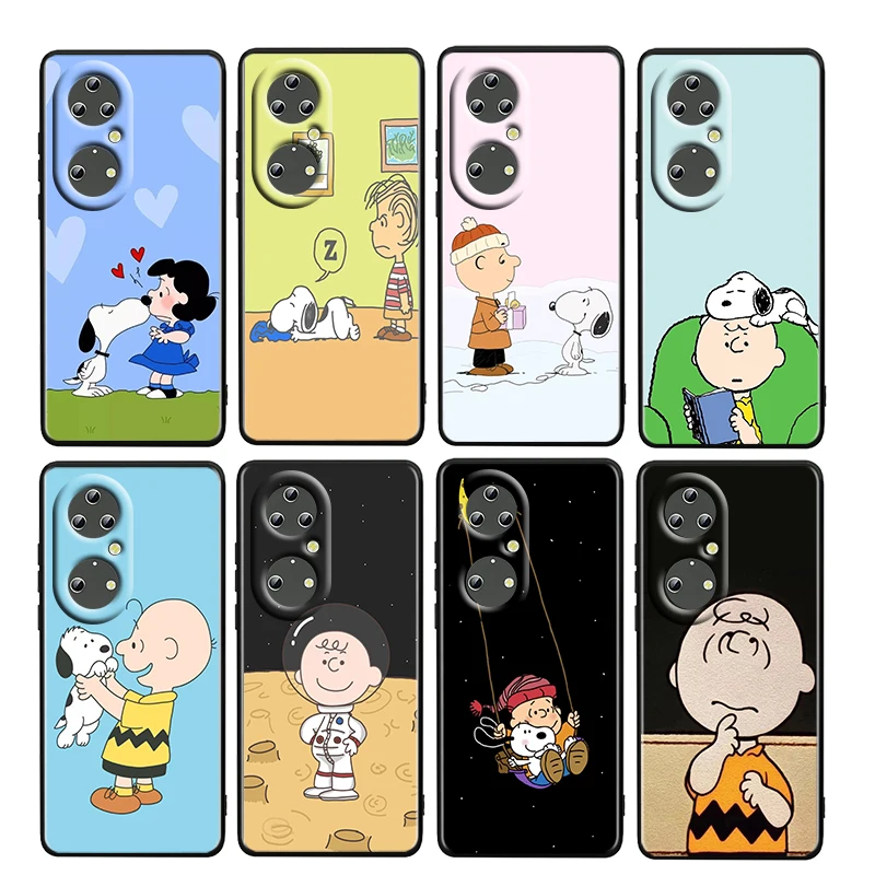 Hot Anime Snoopy Cute For Huawei P50 P20 P30 P40 5G P10 Pro Lite E Plus P9 Lite Mini 4G TPU Soft Black Phone Case Fundas Cover
Hot Anime Snoopy Cute For Huawei P50 P20 P30 P40 5G P10 Pro Lite E Plus P9 Lite Mini 4G TPU Soft Black Phone Case Fundas Cover