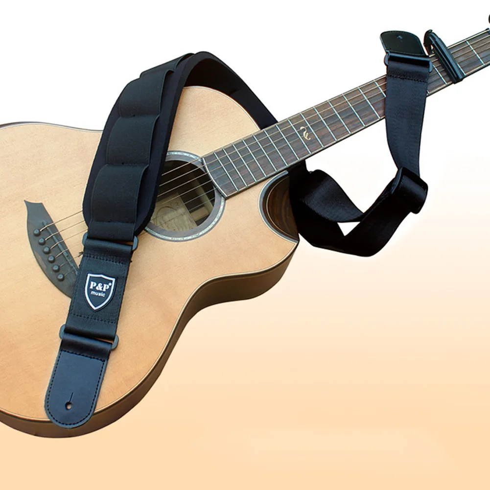 Professional EVA Thickening Padded Guitar Strap Acoustic Electric Guitar Strap 110CM-132CM Adjustable Length Leather Parts
Professional EVA Thickening Padded Guitar Strap Acoustic Electric Guitar Strap 110CM-132CM Adjustable Length Leather Parts