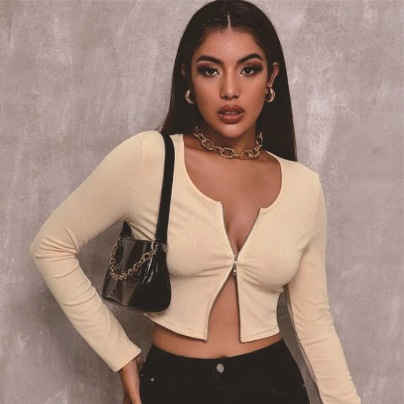 Sexy Top Sweater Thin Coat Vintage Lapel Double Zipper Long Sleeve High Waist Sweater Cardigan
Sexy Top Sweater Thin Coat Vintage Lapel Double Zipper Long Sleeve High Waist Sweater Cardigan