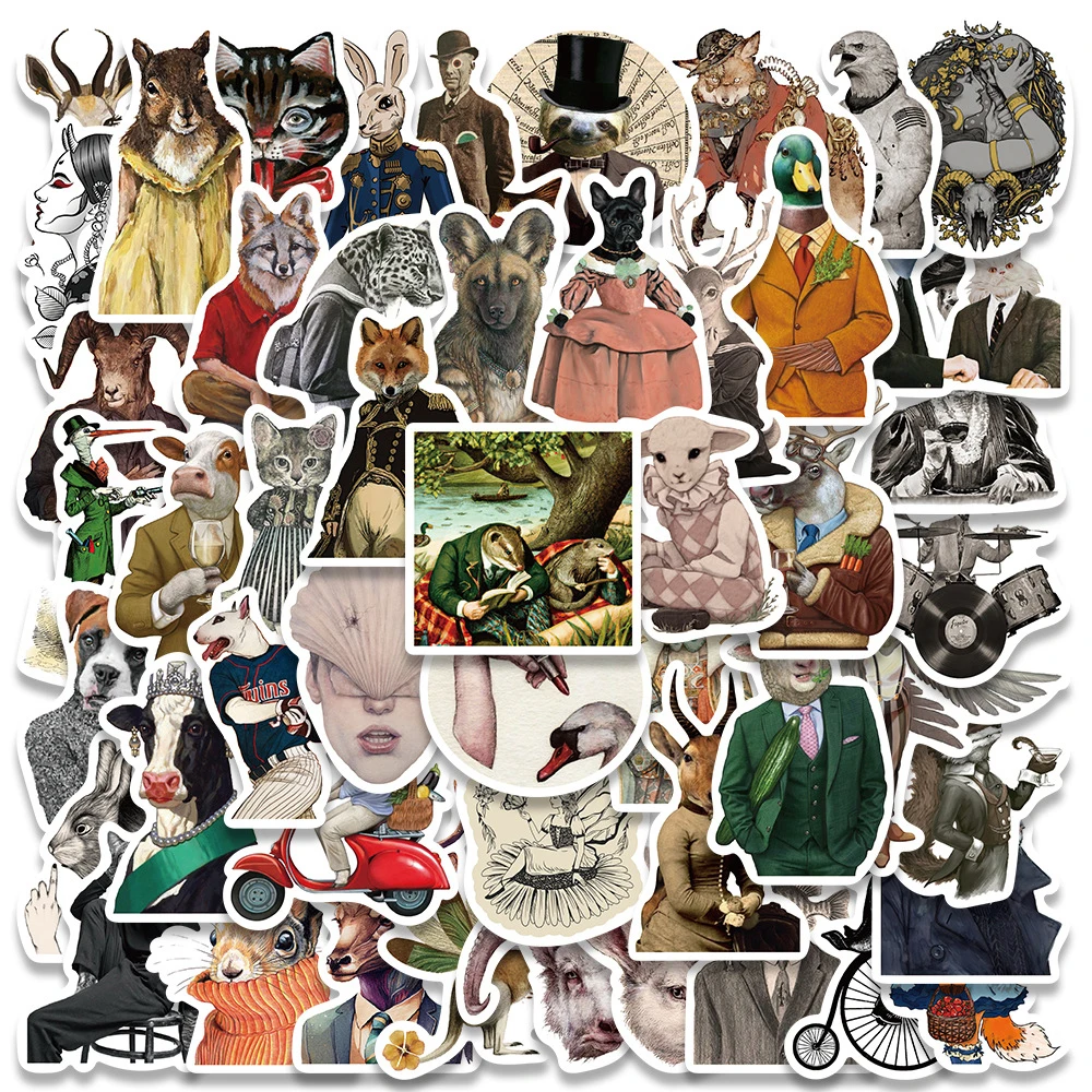 10/30/50pcs Dark Animal Art Cartoon Stickers for Kids Toys Decorative Laptop Luggage Stationery Vintage Exotic Kids Cool Sticker
10/30/50pcs Dark Animal Art Cartoon Stickers for Kids Toys Decorative Laptop Luggage Stationery Vintage Exotic Kids Cool Sticker