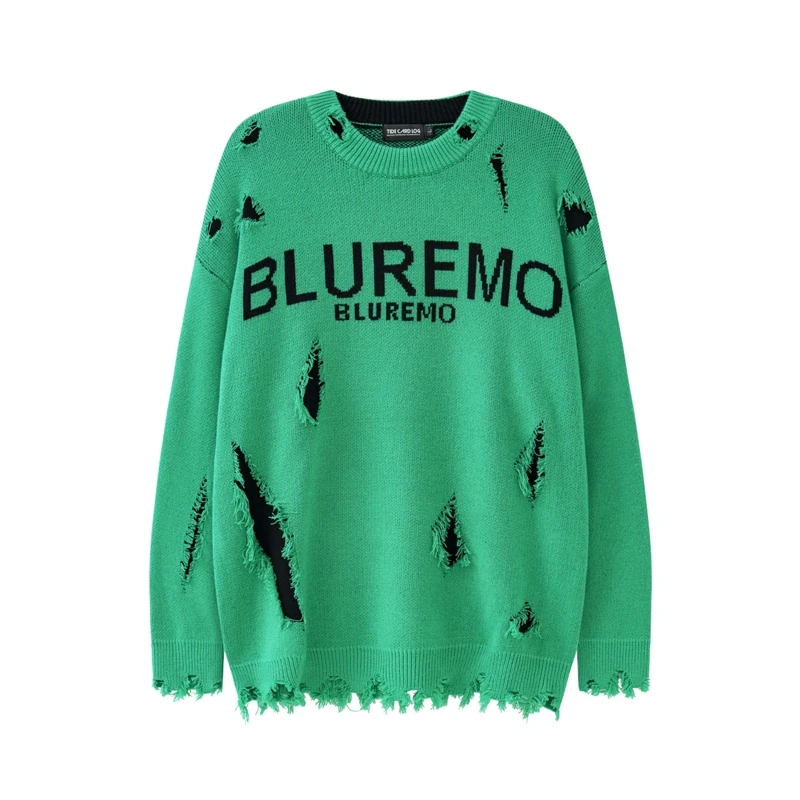 Round Neck Hole Letter Frayed Autumn Sweaters Men and Women Retro Harajuku Streetwear Oversized Casual Pullover Winter Sweater
Round Neck Hole Letter Frayed Autumn Sweaters Men and Women Retro Harajuku Streetwear Oversized Casual Pullover Winter Sweater
