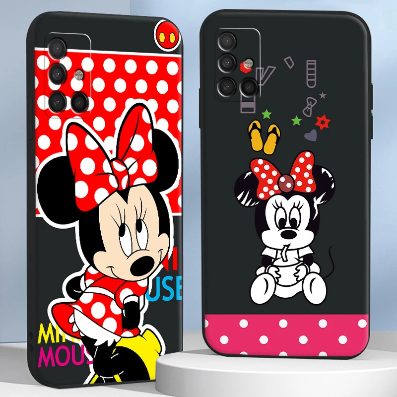

Disney Mickey Minnie Phone Cases For Samsung S8 Plus S9 Plus S10 S10E S10 Lite Funda Shell Original Smartphone Unisex