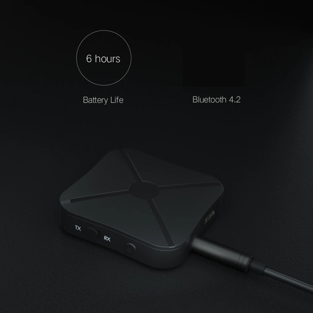 Приемник-передатчик Bluetooth 4,2 2 в 1, беспроводной адаптер Bluetooth, аудио с 3,5 мм AUX аудио для дома, ТВ, MP3, ПК
Приемник-передатчик Bluetooth 4,2 2 в 1, беспроводной адаптер Bluetooth, аудио с 3,5 мм AUX аудио для дома, ТВ, MP3, ПК