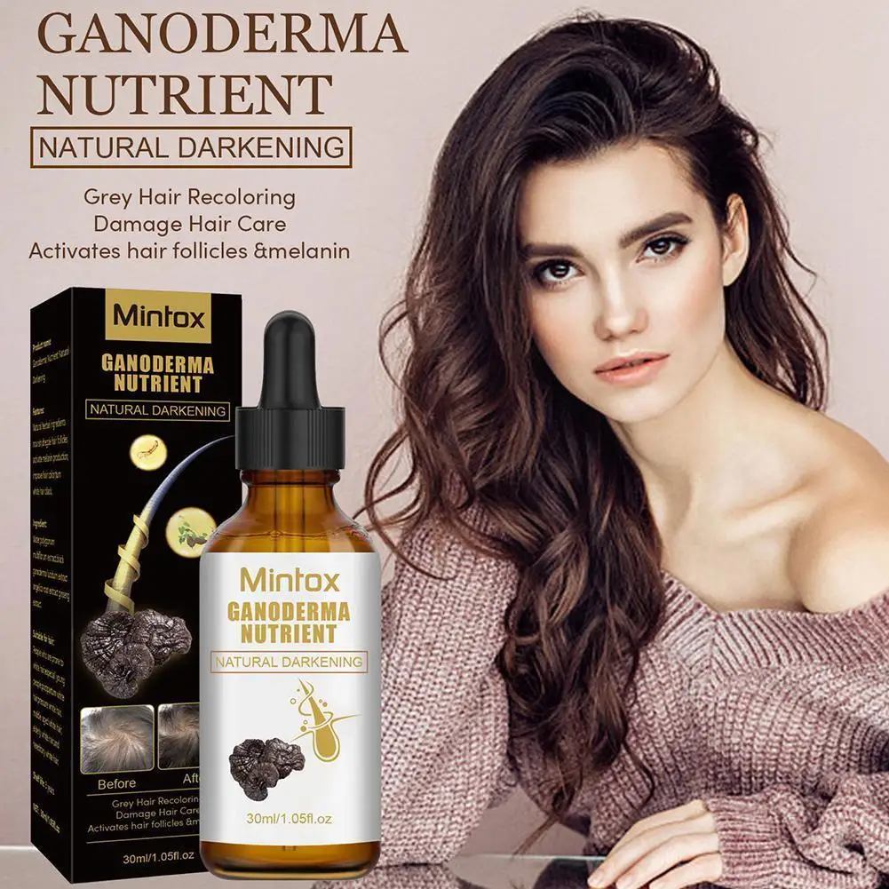 Grey Hair Reverse Serums Ganoderma Nutrient Natural Darkening Serums 30ml Anti-Greying Hair Serums For Promoting Healthier G4R2 
Grey Hair Reverse Serums Ganoderma Nutrient Natural Darkening Serums 30ml Anti-Greying Hair Serums For Promoting Healthier G4R2