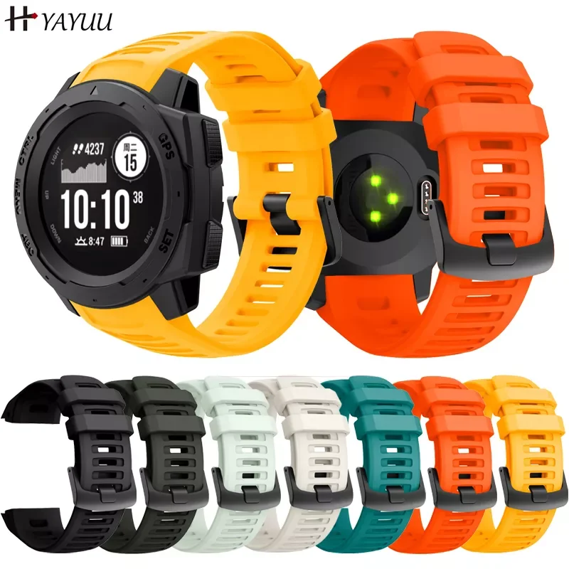 Silicone Watch Band Strap for Garmin Instinct Smart Watch 22mm Replacement Band Wristband Wrist Strap
Silicone Watch Band Strap for Garmin Instinct Smart Watch 22mm Replacement Band Wristband Wrist Strap