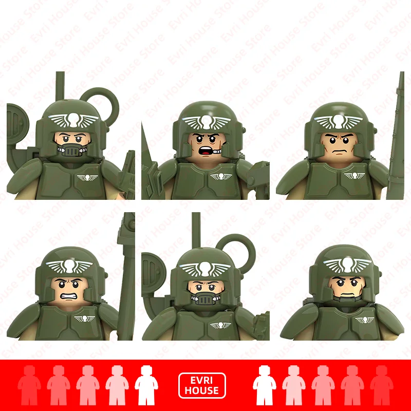 Game Warhammer Heavy Weapons Commander Engineers Melee Signal Corps Commando Building Blocks Mini Figures
Game Warhammer Heavy Weapons Commander Engineers Melee Signal Corps Commando Building Blocks Mini Figures