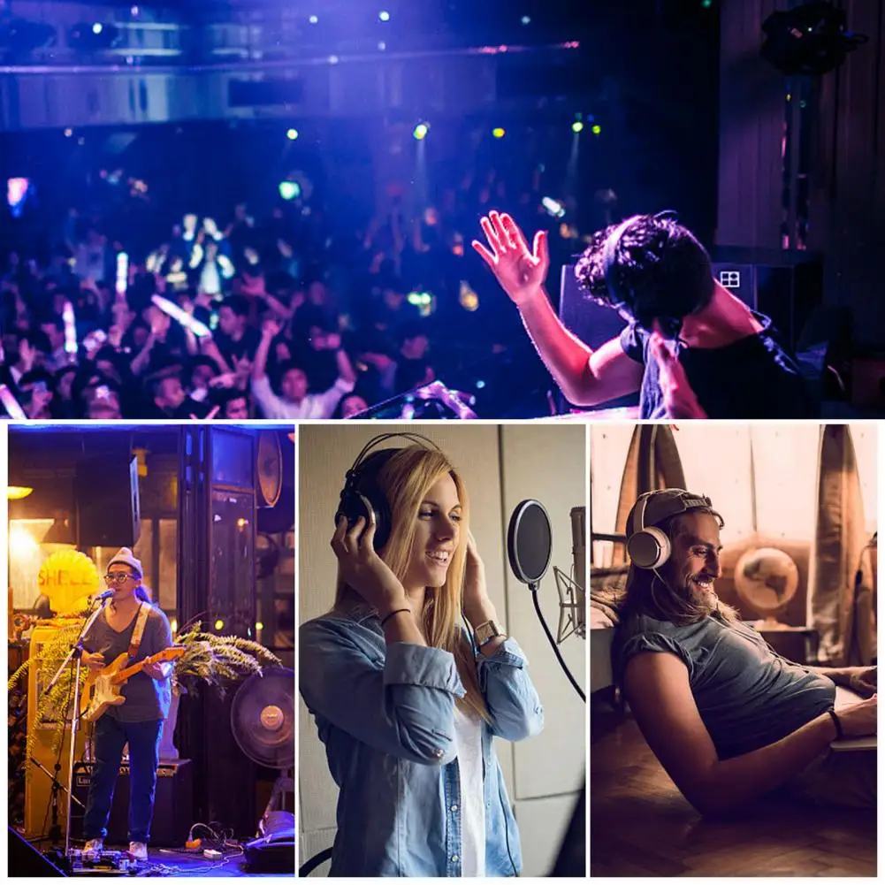 Adjustable Headband Excellent Music Stereo Over Ear Headset Comfortable Studio Earphone Wide Dynamic Range for Travel
Adjustable Headband Excellent Music Stereo Over Ear Headset Comfortable Studio Earphone Wide Dynamic Range for Travel