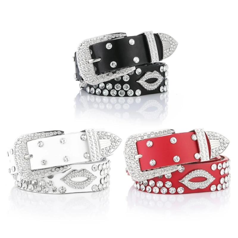 Повседневные ремни со стразами для взрослых, темпераментные поясные ремни с блестками, западные ковбойские ковбойские модные для 
Повседневные ремни со стразами для взрослых, темпераментные поясные ремни с блестками, западные ковбойские ковбойские модные для