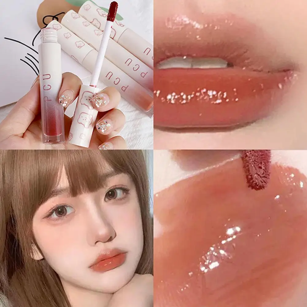 PCU Mirror Lip Gloss Bear Liquid Lipstick Velvet Lip Long Red Lip Lip Gloss Tint Lasting Lip Stick Makeup Glaze Women Sexy T3T7
PCU Mirror Lip Gloss Bear Liquid Lipstick Velvet Lip Long Red Lip Lip Gloss Tint Lasting Lip Stick Makeup Glaze Women Sexy T3T7