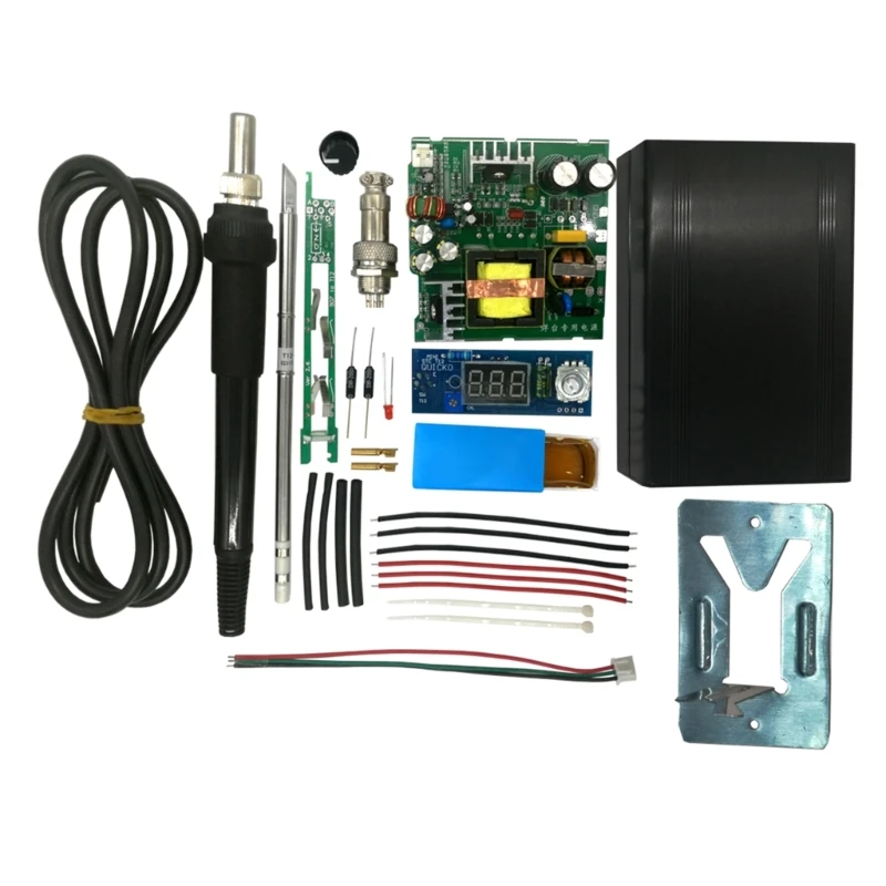 K1KA T12 Electric Unit Digital Soldering Iron Station Temperature Controller Kits for HAKKO T12 Handle DIY Kits LED Display
K1KA T12 Electric Unit Digital Soldering Iron Station Temperature Controller Kits for HAKKO T12 Handle DIY Kits LED Display