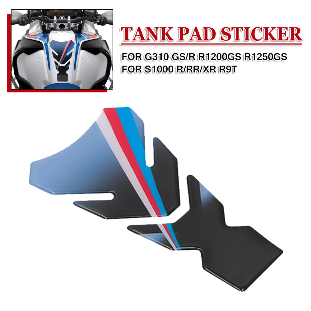 Tank Pad Sticker For BMW G310 GS/R R1200GS R1250GS S1000 R/RR/XR R9T Motorcycle 3D Resin Fish Bone Emblem Cover Protection Decal
Tank Pad Sticker For BMW G310 GS/R R1200GS R1250GS S1000 R/RR/XR R9T Motorcycle 3D Resin Fish Bone Emblem Cover Protection Decal