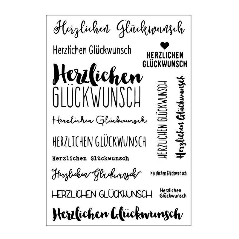 German Wishes Clear Stamps for Scrapbooking Cards Crafts Transparent Stamp New 2022 Photo Album Decorative Sheets
German Wishes Clear Stamps for Scrapbooking Cards Crafts Transparent Stamp New 2022 Photo Album Decorative Sheets