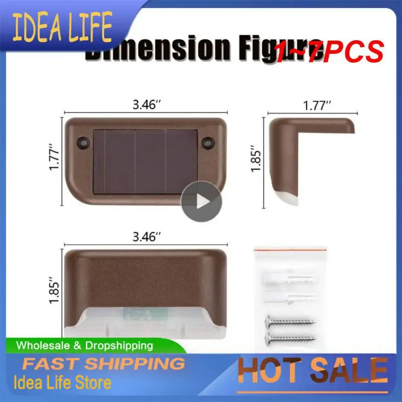 1~7PCS Outdoor Stair Solar Light Waterproof Garden Step Lamp Fence Pathway Yard Patio Garden Decor Lawn LED LightingWarm Light
1~7PCS Outdoor Stair Solar Light Waterproof Garden Step Lamp Fence Pathway Yard Patio Garden Decor Lawn LED LightingWarm Light