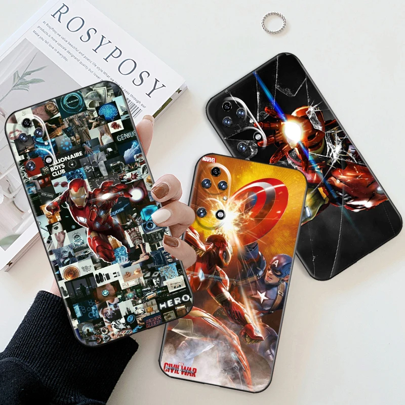 Marvel Avengers Iron Man Phone Case For Huawei P50 P40 P30 P20 P10 Pro Lite P Smart Z 2021 Bumper Coque Back Soft TPU Black
Marvel Avengers Iron Man Phone Case For Huawei P50 P40 P30 P20 P10 Pro Lite P Smart Z 2021 Bumper Coque Back Soft TPU Black