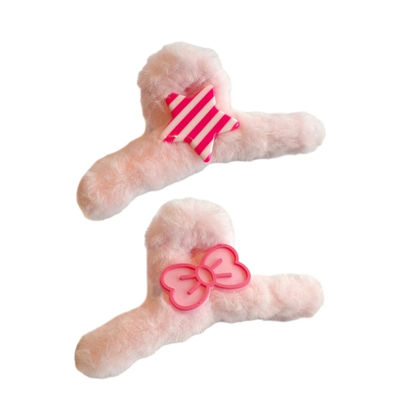 Bowknot Girl Hair Catching Rose Red Hair Claw Simple Soft Waxy Fluffys Hair Clip Winter Hairpin for Girls Women 449B
Bowknot Girl Hair Catching Rose Red Hair Claw Simple Soft Waxy Fluffys Hair Clip Winter Hairpin for Girls Women 449B