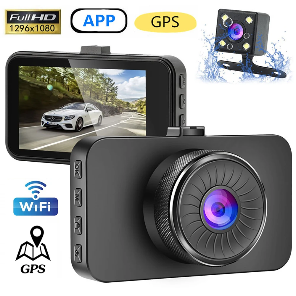 Car DVR WiFi Dash Cam 3.0 Full HD 1080P Rear View Camera Video Recorder Auto Dashcam Black Box GPS Car Accessories Night Vision
Car DVR WiFi Dash Cam 3.0 Full HD 1080P Rear View Camera Video Recorder Auto Dashcam Black Box GPS Car Accessories Night Vision