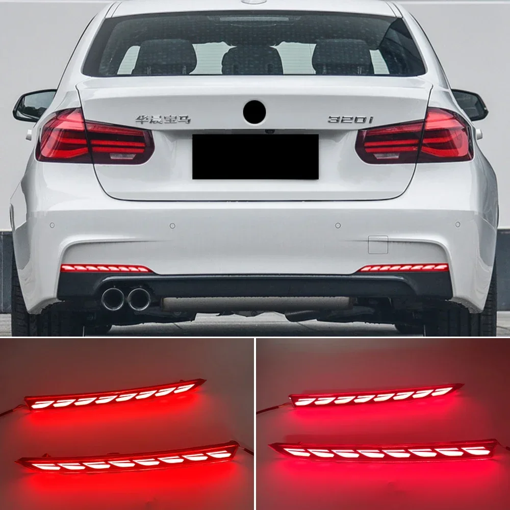 Новый! 2 шт. для BMW M3 F30 F80 Base Sedan 4-Door 2014-2019 2020 задний отражатель стоп-сигнала