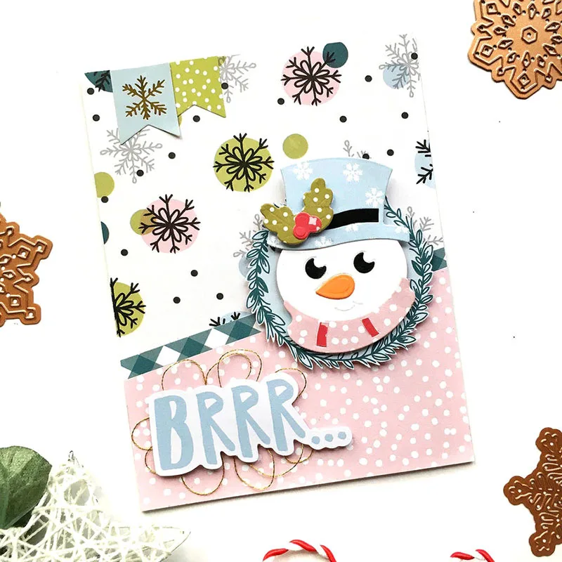 Snowman Hat Leaves Metal Cut Dies Stencils for Scrapbooking Stamp/Photo Album Decorative Embossing DIY Paper Cards
Snowman Hat Leaves Metal Cut Dies Stencils for Scrapbooking Stamp/Photo Album Decorative Embossing DIY Paper Cards