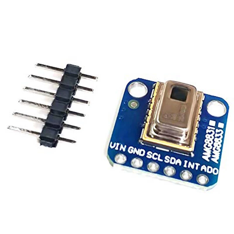 AMG8833 IR 8X8 Thermal Imager Array Temperature Sensor Module for Raspberry Pi GY-AMG8833
AMG8833 IR 8X8 Thermal Imager Array Temperature Sensor Module for Raspberry Pi GY-AMG8833