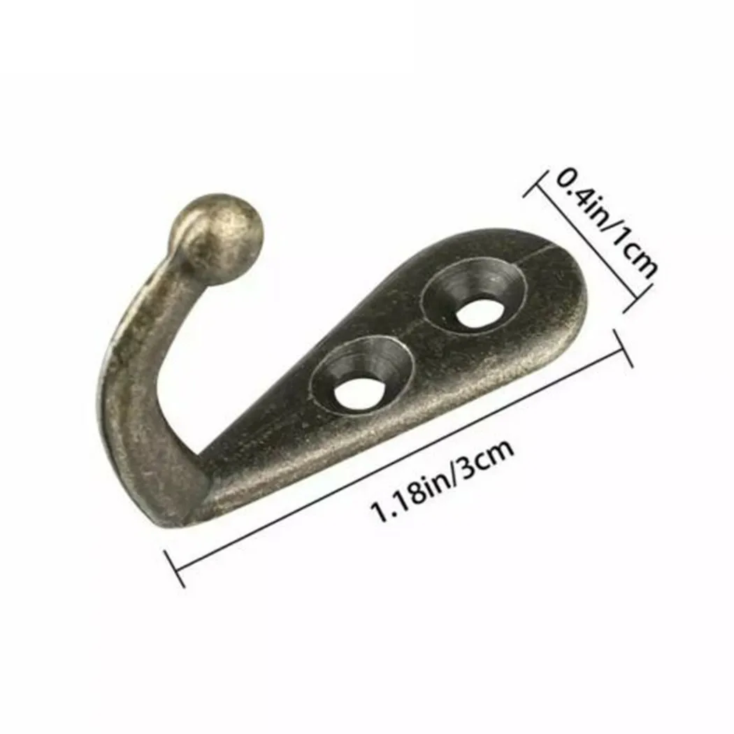 Durable High Quality New Hooks 10pcs Set Bedroom Hanging Coat Holder Key Hanger Single Robe Tools Vintage Prong
Durable High Quality New Hooks 10pcs Set Bedroom Hanging Coat Holder Key Hanger Single Robe Tools Vintage Prong