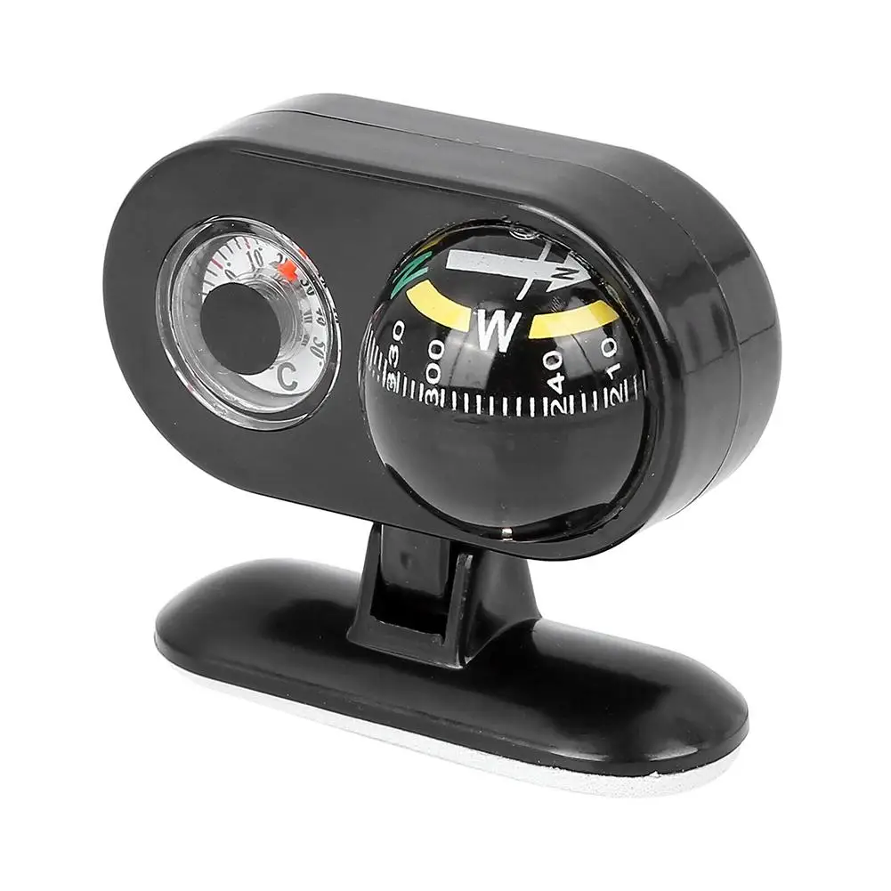 2-in-1 Car Compass Ball Thermometer Dashboard Self Adhesive Mount Navigation Meter Decoration Accessories
2-in-1 Car Compass Ball Thermometer Dashboard Self Adhesive Mount Navigation Meter Decoration Accessories