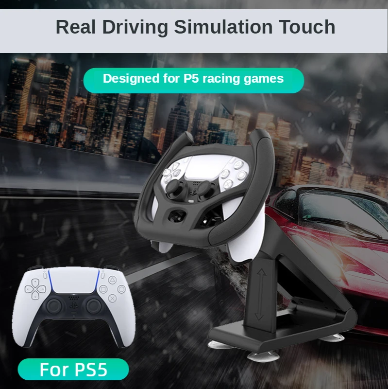 New Playstation 5 PS5 Games Racing Wheel For Simulate Racing Game Controller Steering Wheel Console Games Remote for PS5 Gaming
New Playstation 5 PS5 Games Racing Wheel For Simulate Racing Game Controller Steering Wheel Console Games Remote for PS5 Gaming