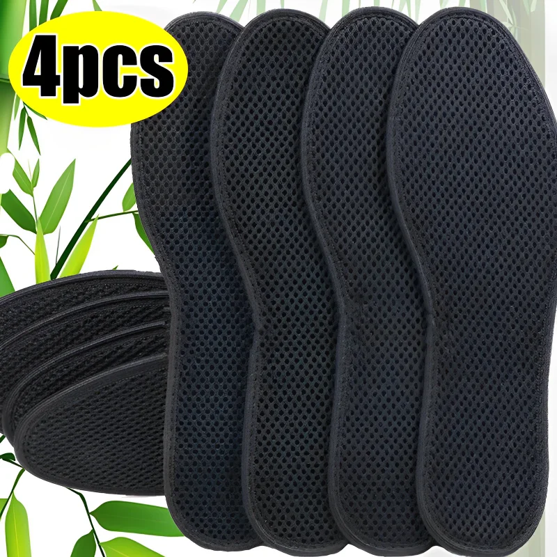 4pcs Bamboo Charcoal Deodorant Insoles for Shoes Plant Antibacterial Breathable Sports Insole Absorb-Sweat Soles Shoes Pads
4pcs Bamboo Charcoal Deodorant Insoles for Shoes Plant Antibacterial Breathable Sports Insole Absorb-Sweat Soles Shoes Pads