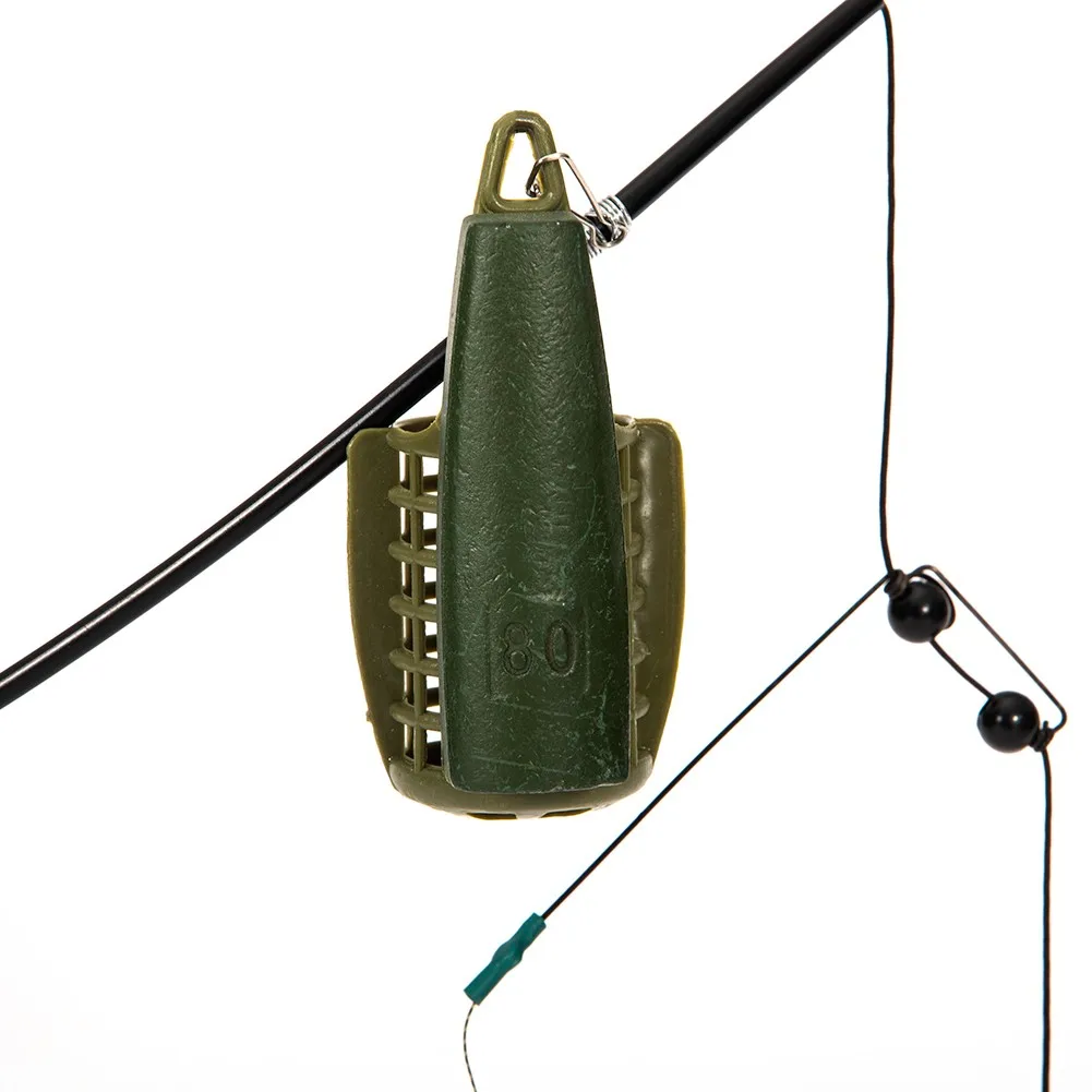 Hot Sale Feeder Baits Cage Carp Fishing Feeder Basket Baits Cage Hook Rig Set Lead Sinker Terminal Tackle 60cm Fishing Accessory
Hot Sale Feeder Baits Cage Carp Fishing Feeder Basket Baits Cage Hook Rig Set Lead Sinker Terminal Tackle 60cm Fishing Accessory