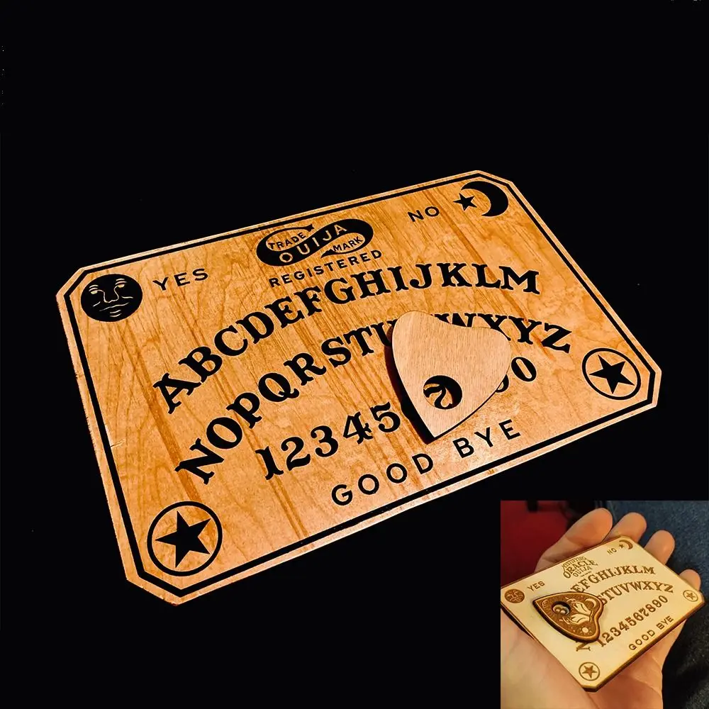 Vintage Home Decor Classic Ouija With Wooden Planchette Ouija Board Placeholder Board Pendulum Board Kit Divination
Vintage Home Decor Classic Ouija With Wooden Planchette Ouija Board Placeholder Board Pendulum Board Kit Divination