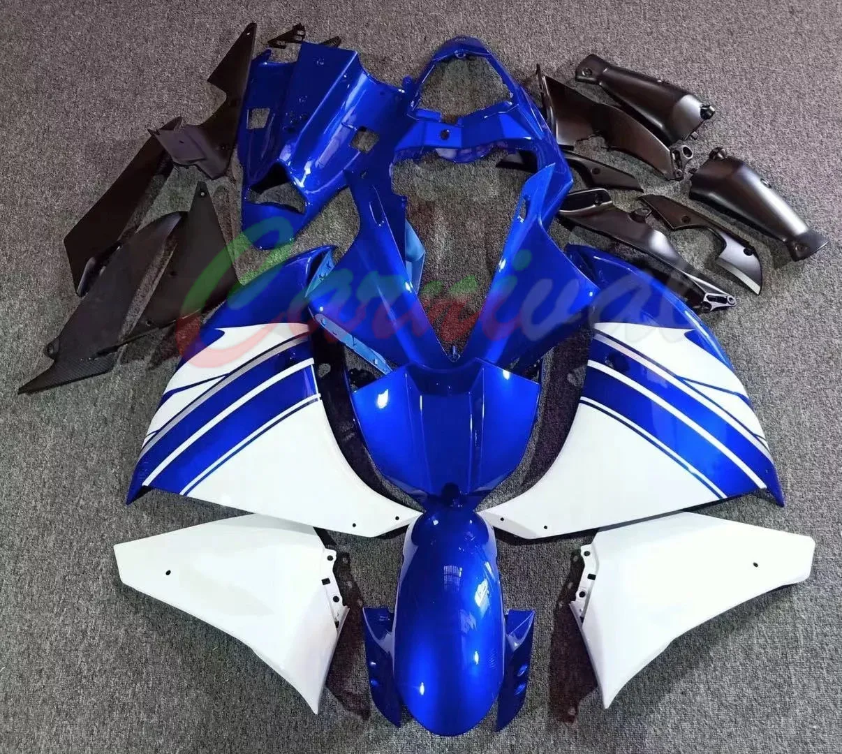 High Quality Abs Injection Blue White Motorcycle Fairing Kit for YAMAHA YZF R1 2004 2005 2006 Body Kit
High Quality Abs Injection Blue White Motorcycle Fairing Kit for YAMAHA YZF R1 2004 2005 2006 Body Kit