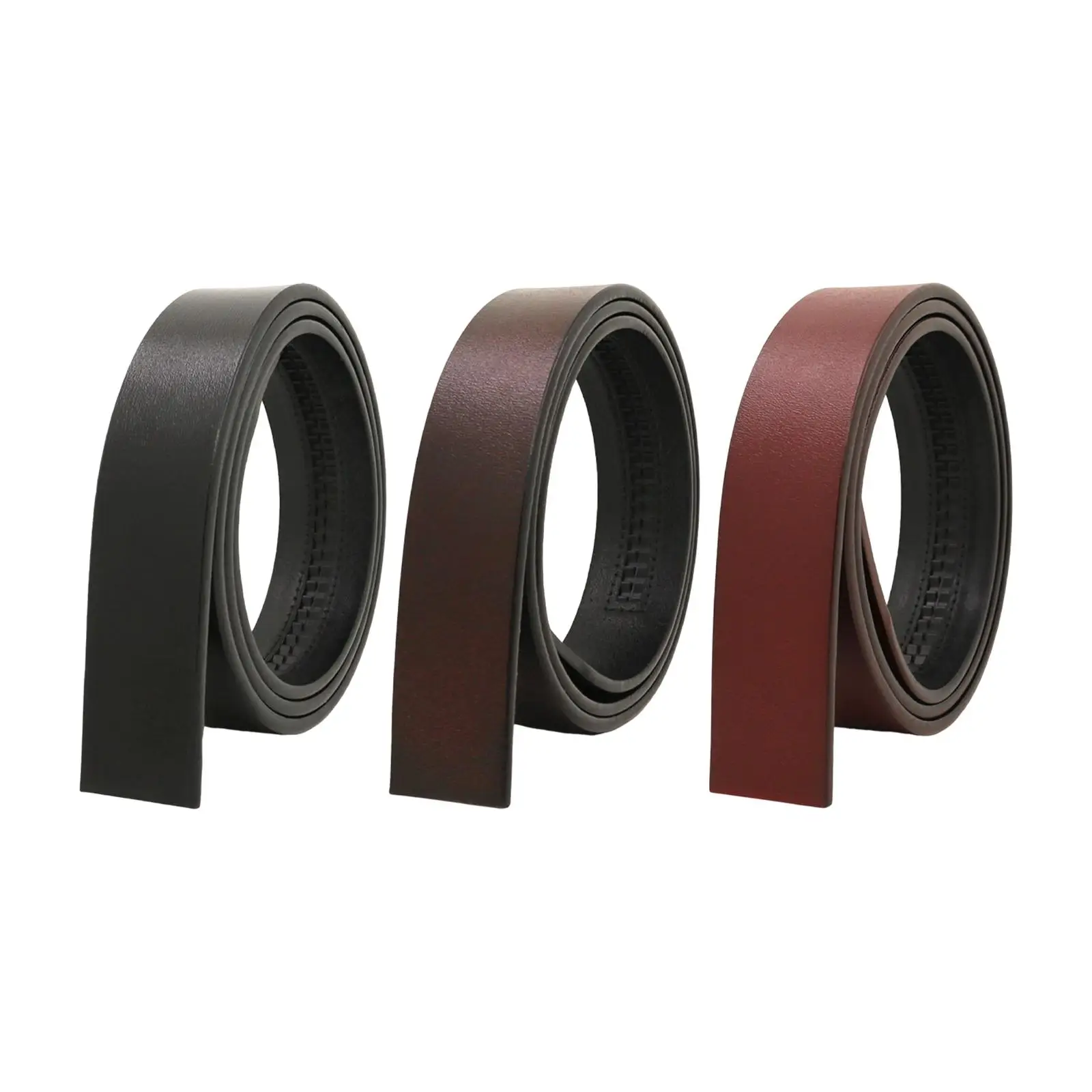Men Women No Buckle Belt No Holes 1 3/8" Width Dress Belt Strap Adjustable Replacement Belt Strap for Automatic Belt
Men Women No Buckle Belt No Holes 1 3/8" Width Dress Belt Strap Adjustable Replacement Belt Strap for Automatic Belt