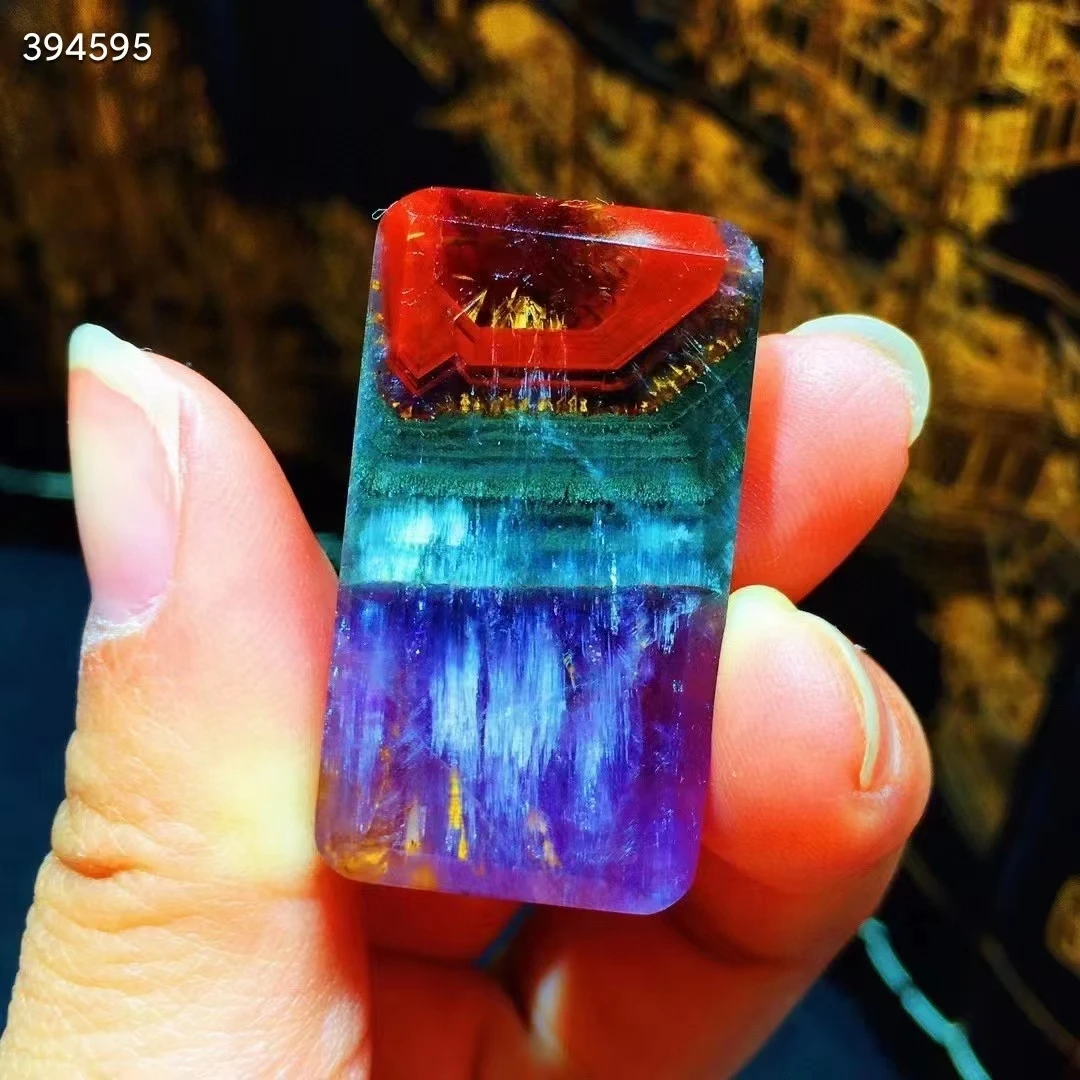 Natural Red Auralite 23 Purple Cacoxenite Pendant Rutilated Quartz 35x19.5x7mm Women Men Necklace AAAAA
Natural Red Auralite 23 Purple Cacoxenite Pendant Rutilated Quartz 35x19.5x7mm Women Men Necklace AAAAA