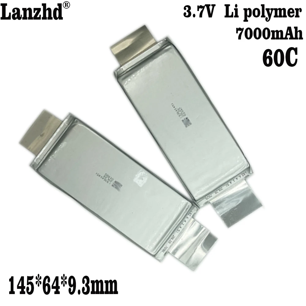 1-20pcs 3.7V High Capacity Li-ion Battery 9364145 7000mAh Li Polymer Cell 60C For Electric Motor Wheelchair Battery Pack Diy
1-20pcs 3.7V High Capacity Li-ion Battery 9364145 7000mAh Li Polymer Cell 60C For Electric Motor Wheelchair Battery Pack Diy