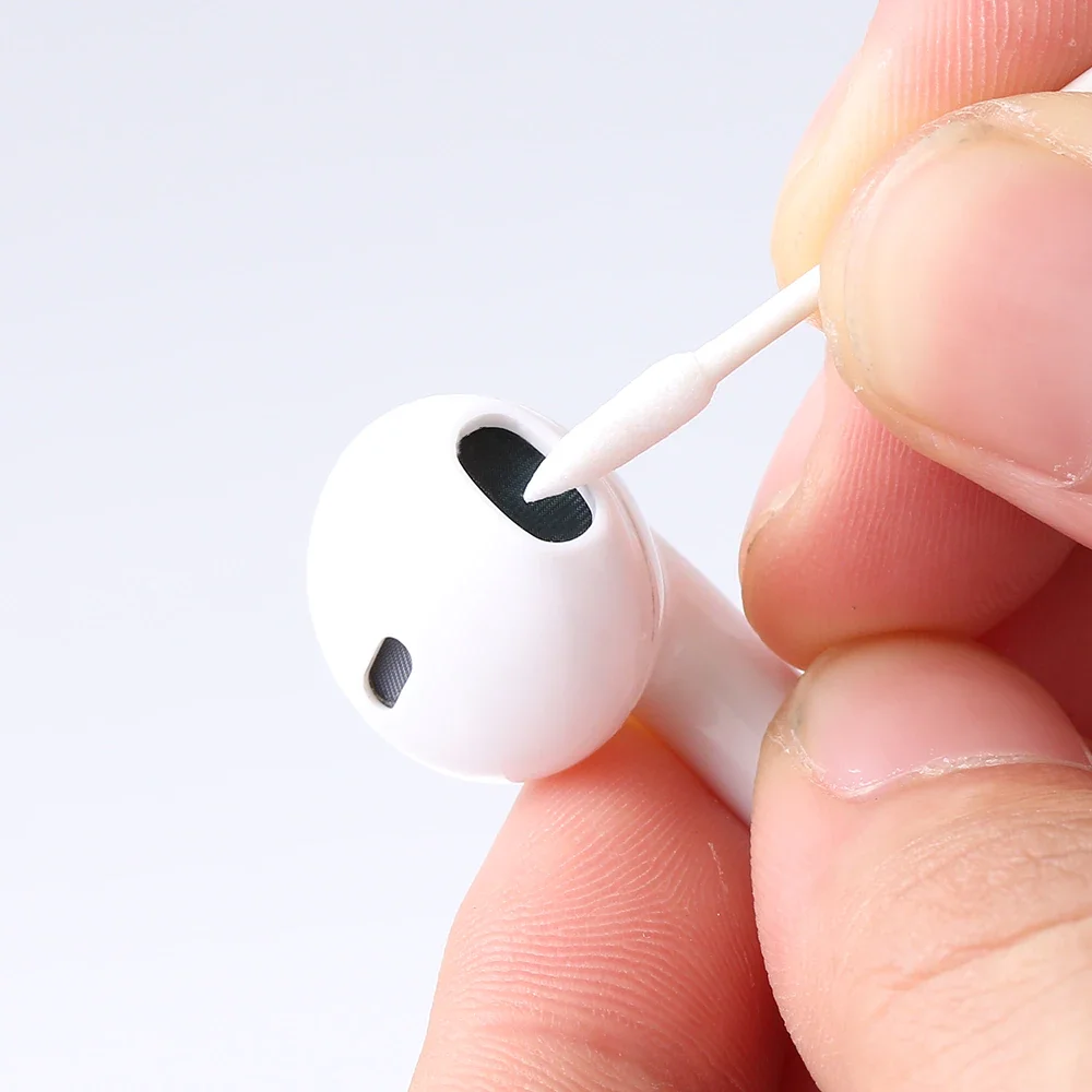 Pro Cleaning Swab Tool Cotton Disposable Stick Clean Use Earphone Dust Free For AirPods Earphone Phone Charge Port New 50pcs
Pro Cleaning Swab Tool Cotton Disposable Stick Clean Use Earphone Dust Free For AirPods Earphone Phone Charge Port New 50pcs