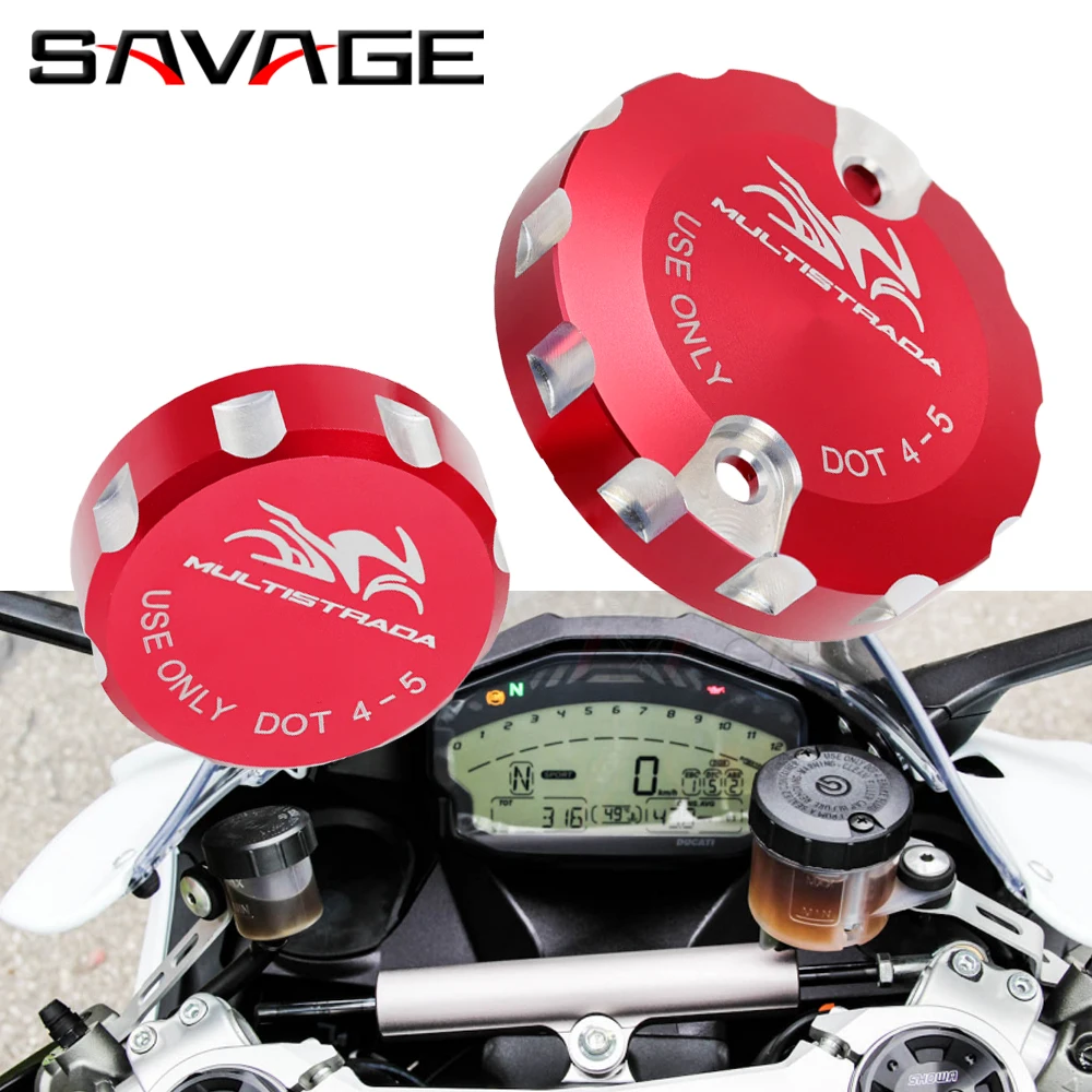 For DUCATI Multistrada V4 Front Clutch Brake Reservoir Cover 1260/S 1200 S DVT Enduro Motorcycle Fluid Cylinder Cap CNC
For DUCATI Multistrada V4 Front Clutch Brake Reservoir Cover 1260/S 1200 S DVT Enduro Motorcycle Fluid Cylinder Cap CNC