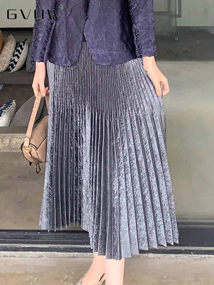 GVUW Hip Wrap Niche Chic Pleated Skirt For Women Solid Color 2023 Summer New Elastic Waist Female Causal Fashion Clothes 17J1293
GVUW Hip Wrap Niche Chic Pleated Skirt For Women Solid Color 2023 Summer New Elastic Waist Female Causal Fashion Clothes 17J1293