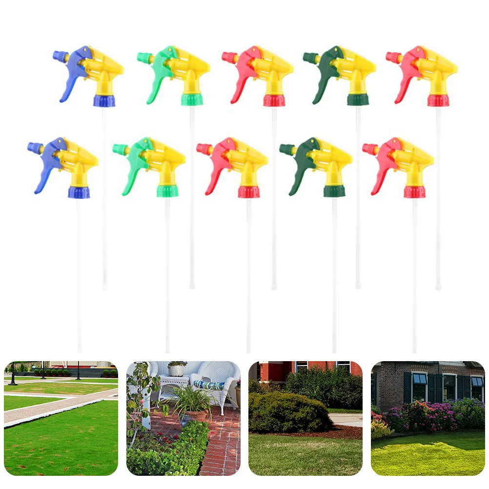 10 Pcs Hand Button Spray Plastic Bottles Sprayer Nozzles Garden Mist Stream Pump Head Sprinkler Flower Accessories
10 Pcs Hand Button Spray Plastic Bottles Sprayer Nozzles Garden Mist Stream Pump Head Sprinkler Flower Accessories