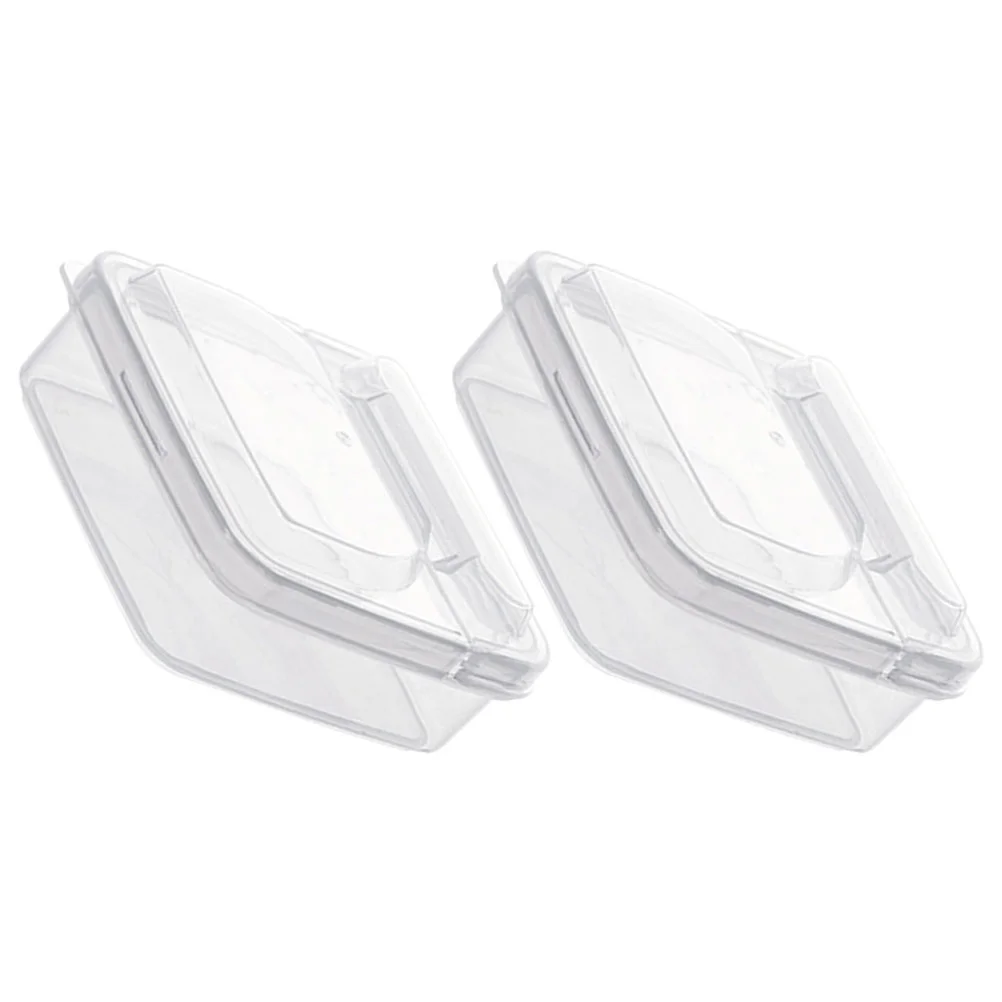2Pcs Cheese Storage Containers Refrigerator Cheese Slice Storage Box Butter Cheese Slice Storage Box
2Pcs Cheese Storage Containers Refrigerator Cheese Slice Storage Box Butter Cheese Slice Storage Box