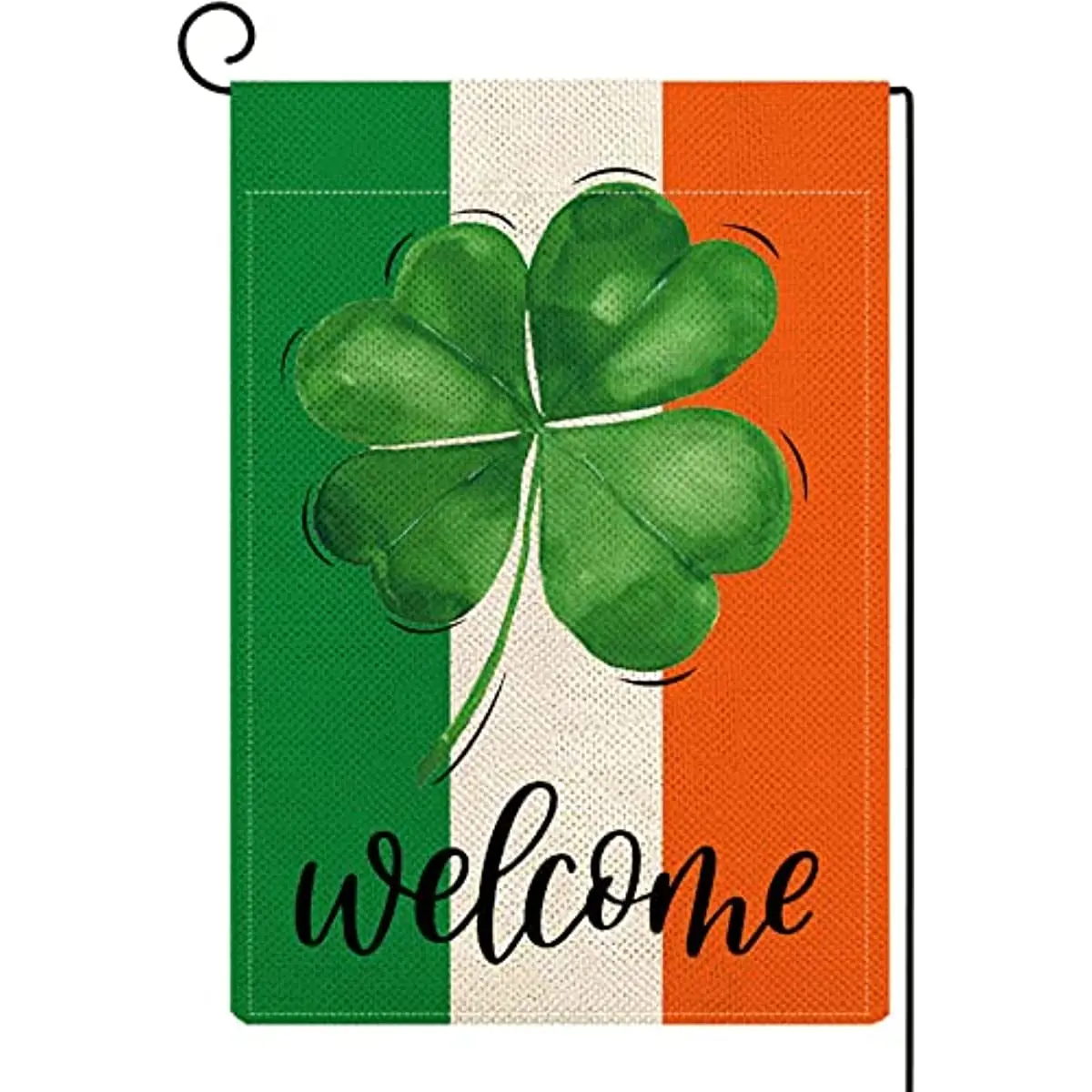 St Patricks Day Garden Flag 12x18 Inch Irish Lucky Shamrocks Small Bulap Flag Farmhouse Seasonal Spring Holiday Garden Decor
St Patricks Day Garden Flag 12x18 Inch Irish Lucky Shamrocks Small Bulap Flag Farmhouse Seasonal Spring Holiday Garden Decor