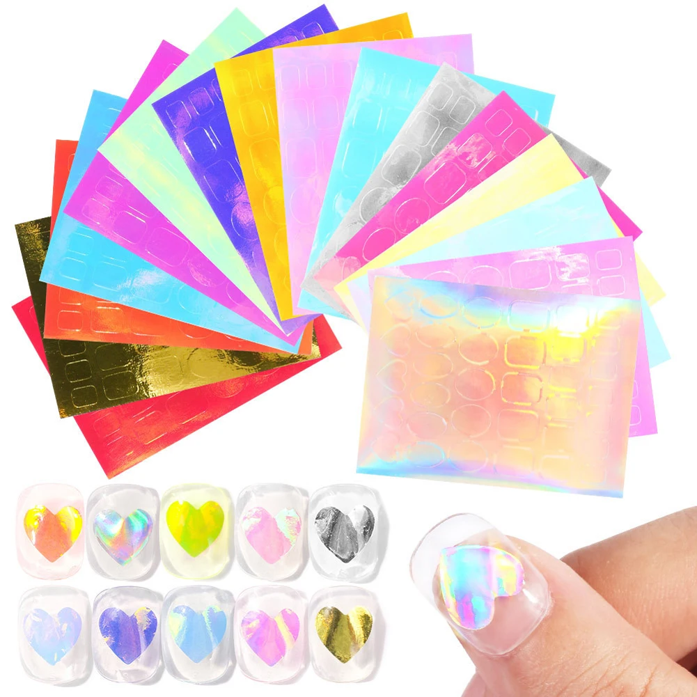 11PCS/16PCS Korean Nail Art Stickers Ice Aurora Nails Seal Sheet Sticker Decals Transfer Paper Japanese Manicure Decorations
11PCS/16PCS Korean Nail Art Stickers Ice Aurora Nails Seal Sheet Sticker Decals Transfer Paper Japanese Manicure Decorations