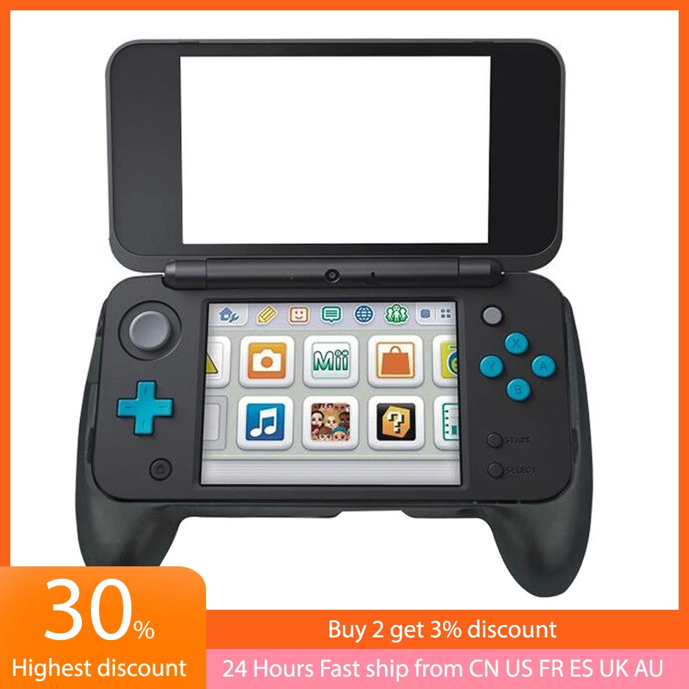 

For Hot 2DS LL 2DS XL Console Gamepad HandGrip Stand Joypad Bracket Holder Hand Grip Protective Support Case For Nintend New