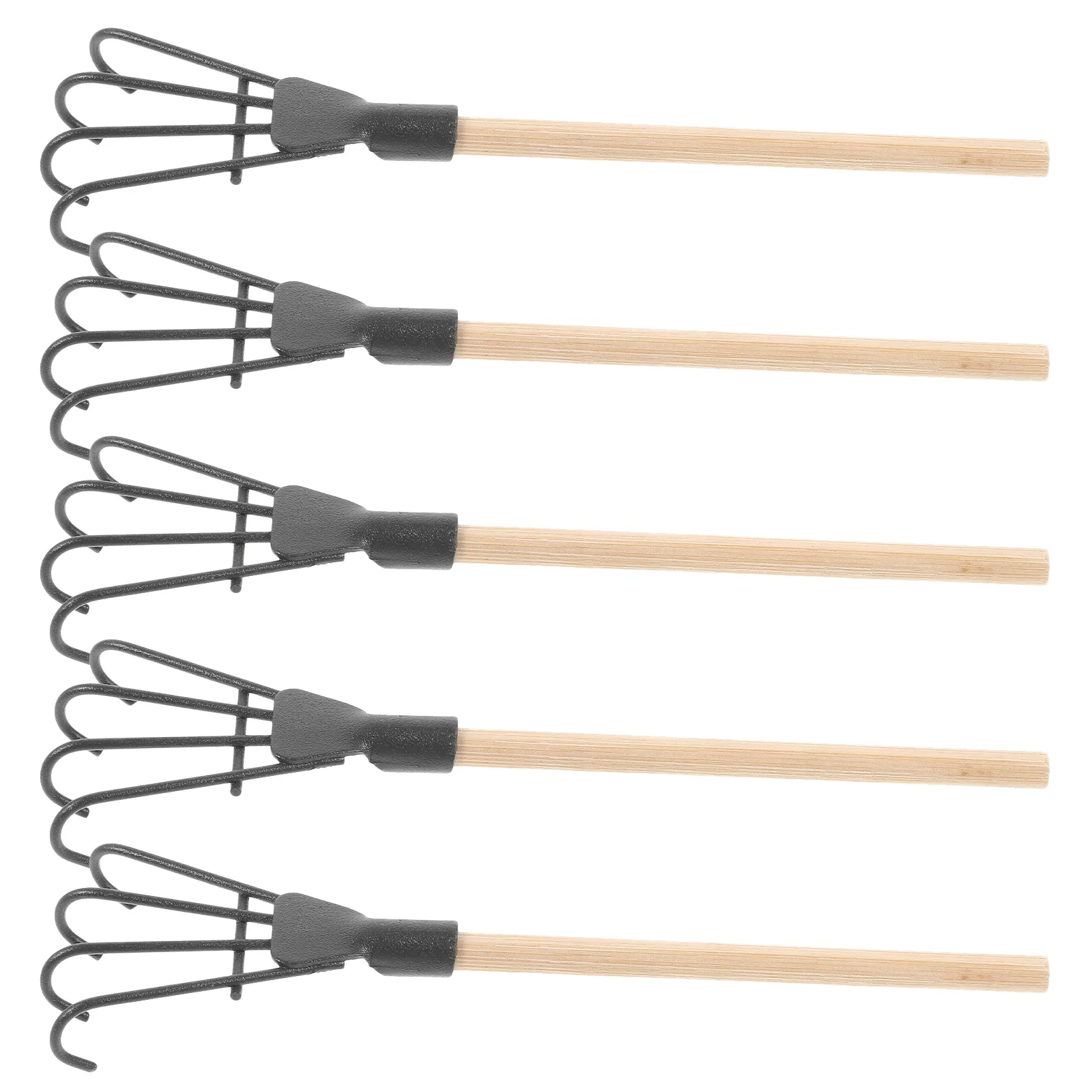 5 Pcs Mini Garden Decor Sand Rake Desktop Decorations Miniature Wrought Iron House Ornament
5 Pcs Mini Garden Decor Sand Rake Desktop Decorations Miniature Wrought Iron House Ornament