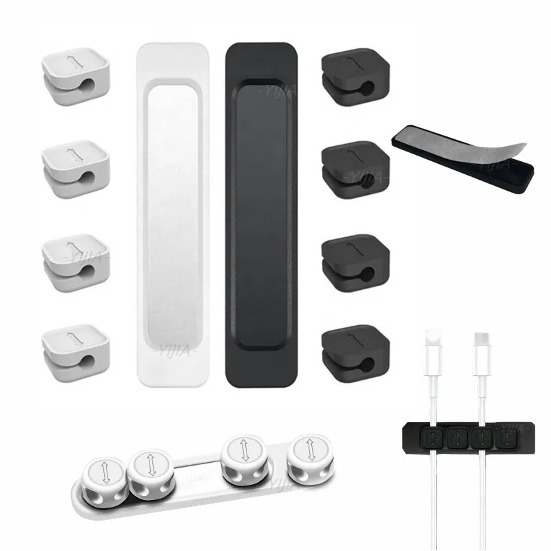 Self-adhesive Silicone Magnetic Cable Organizer USB Cables Holder Flexible Desktop Clips for Mouse Wire Organizer Accessories
Self-adhesive Silicone Magnetic Cable Organizer USB Cables Holder Flexible Desktop Clips for Mouse Wire Organizer Accessories